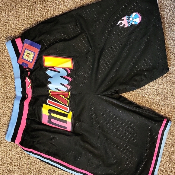 Just Don Shorts Just Don Miami Vice Heat Basketball Shorts Poshmark